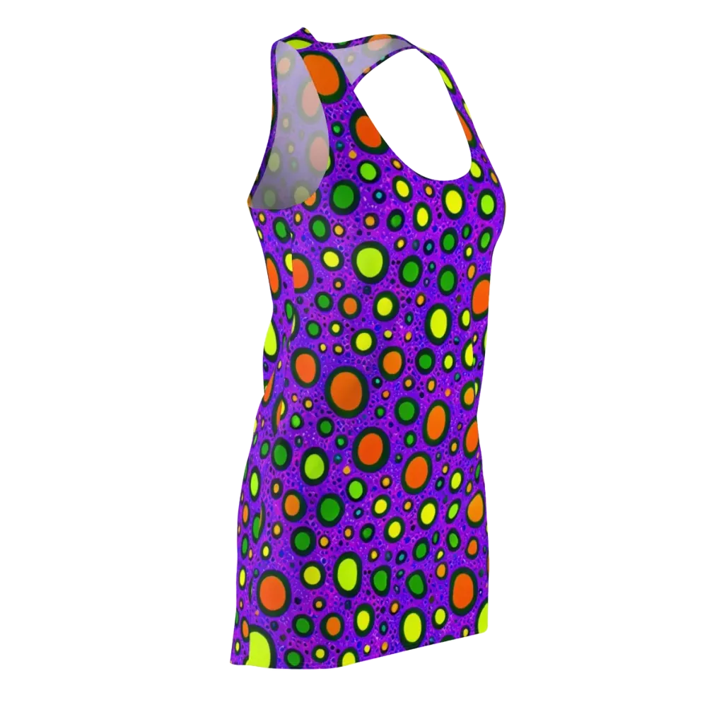 Luminous Bubbles on Racerback Dress — Front Side