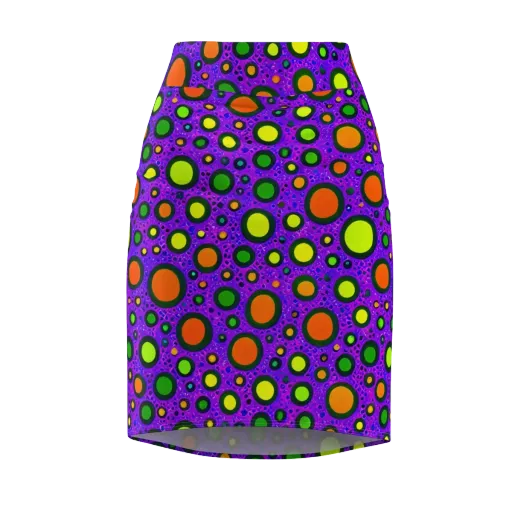 Luminous Bubbles on a Pencil Skirt