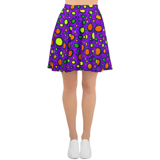 Luminous Bubbles on a Skater Skirt