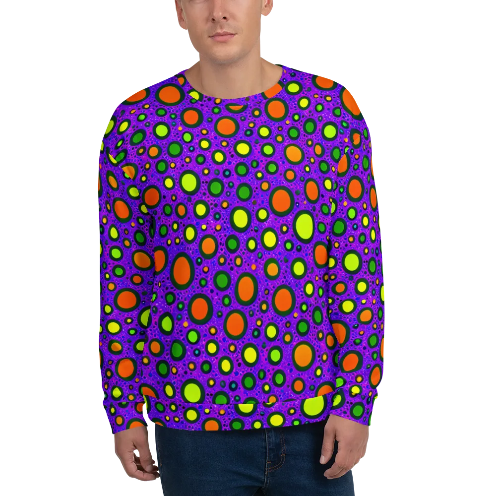 Luminous Bubbles on Sweatshirt — Front