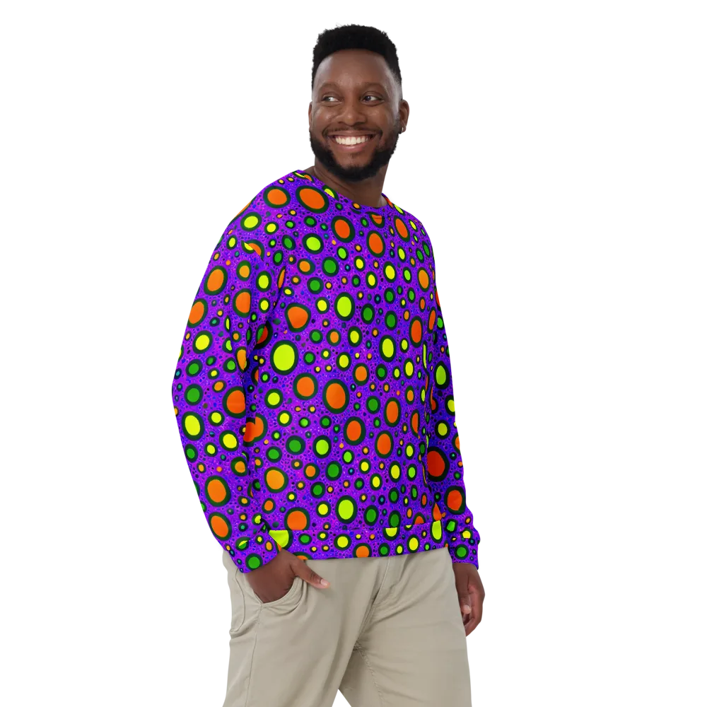 Luminous Bubbles on Sweatshirt — Front
