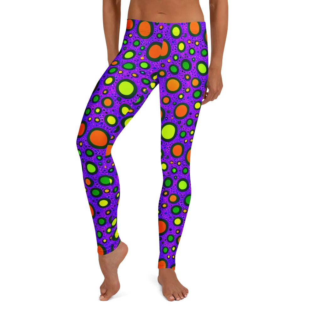 Luminous Bubbles on Leggings — Front