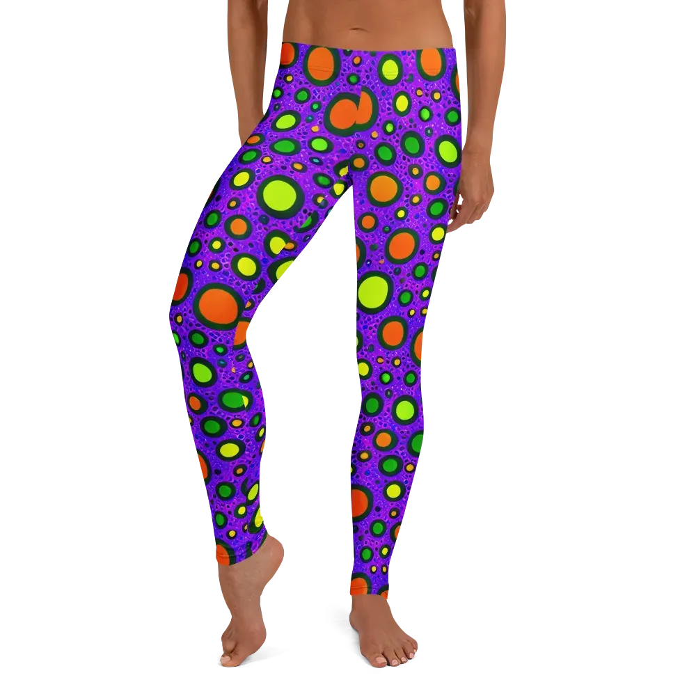 Luminous Bubbles on Leggings — Front