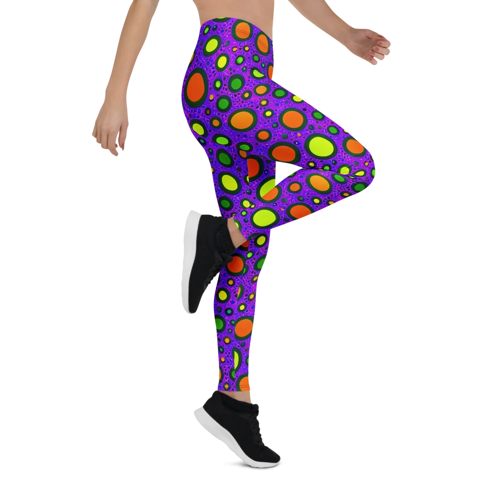 Luminous Bubbles on Leggings — Right