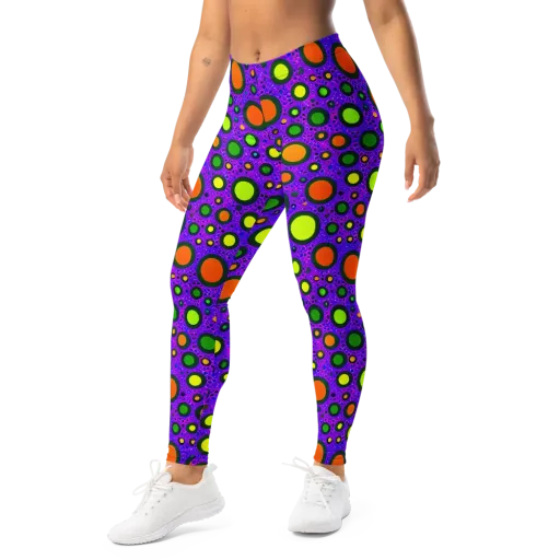 Luminous Bubbles on a Leggings