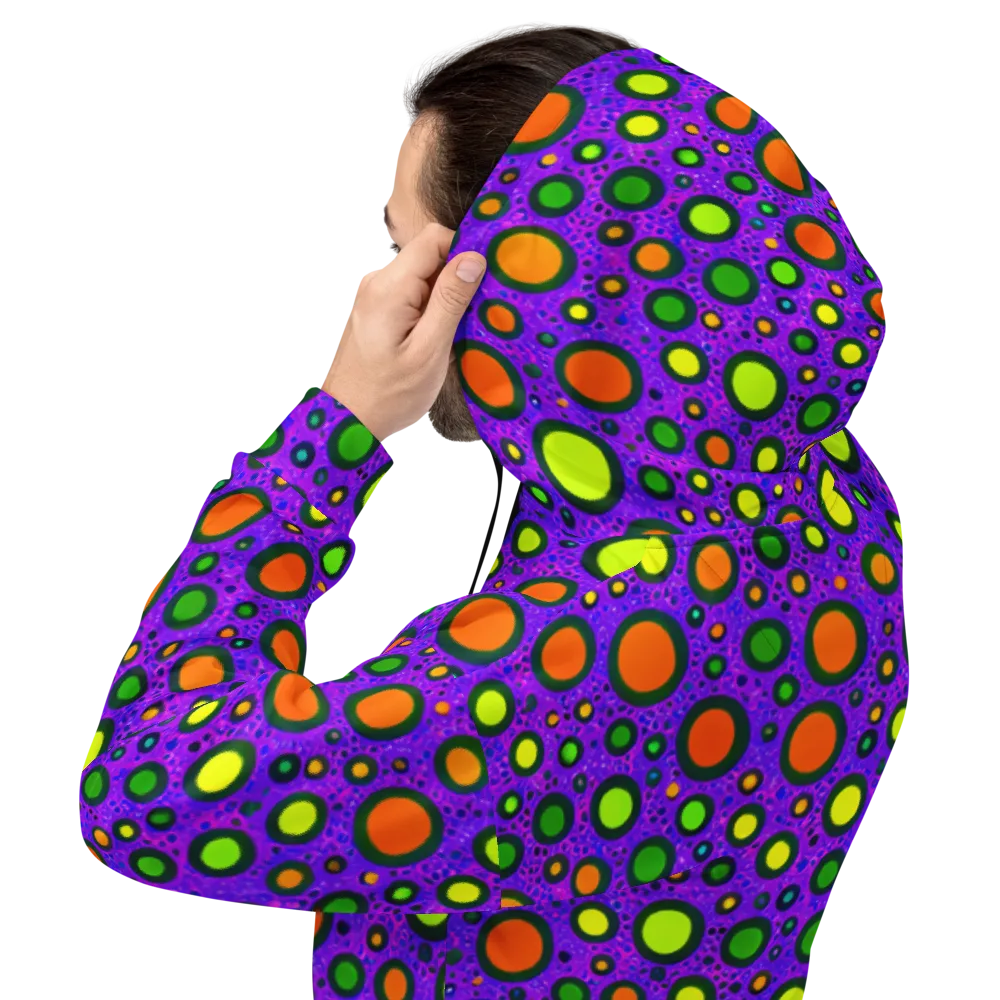 Luminous Bubbles on Hoodie — Back