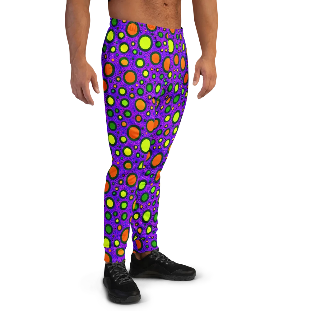 Luminous Bubbles on Men's Joggers — Right