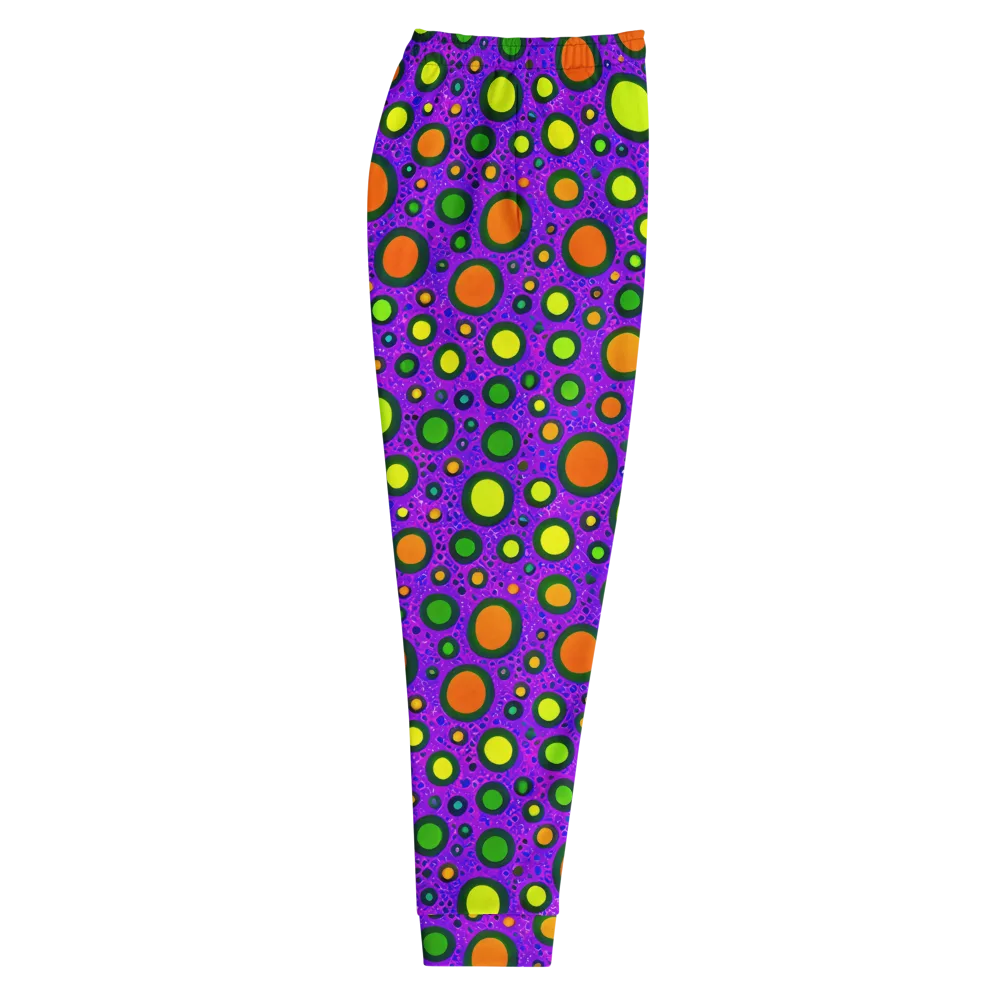 Luminous Bubbles on Men's Joggers — Right