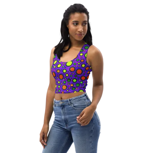 Luminous Bubbles on a Crop Top
