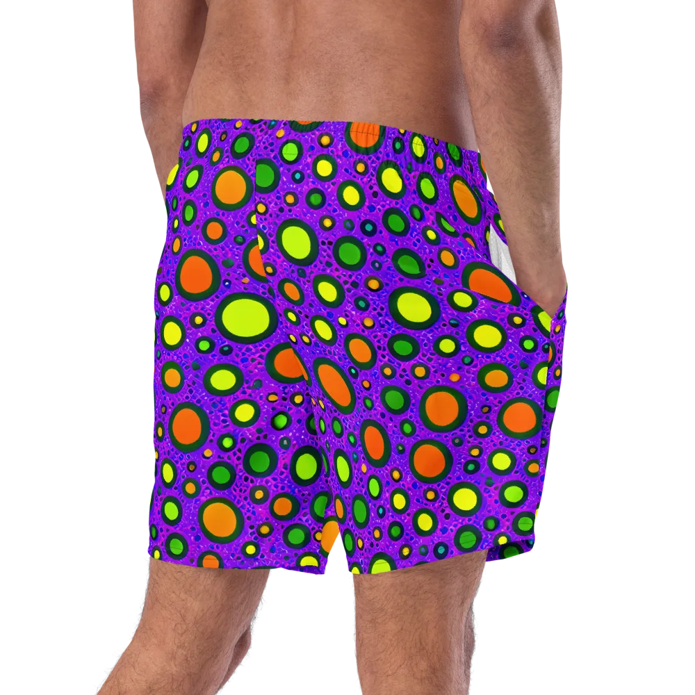 Luminous Bubbles on Swim Trunks — Right Back