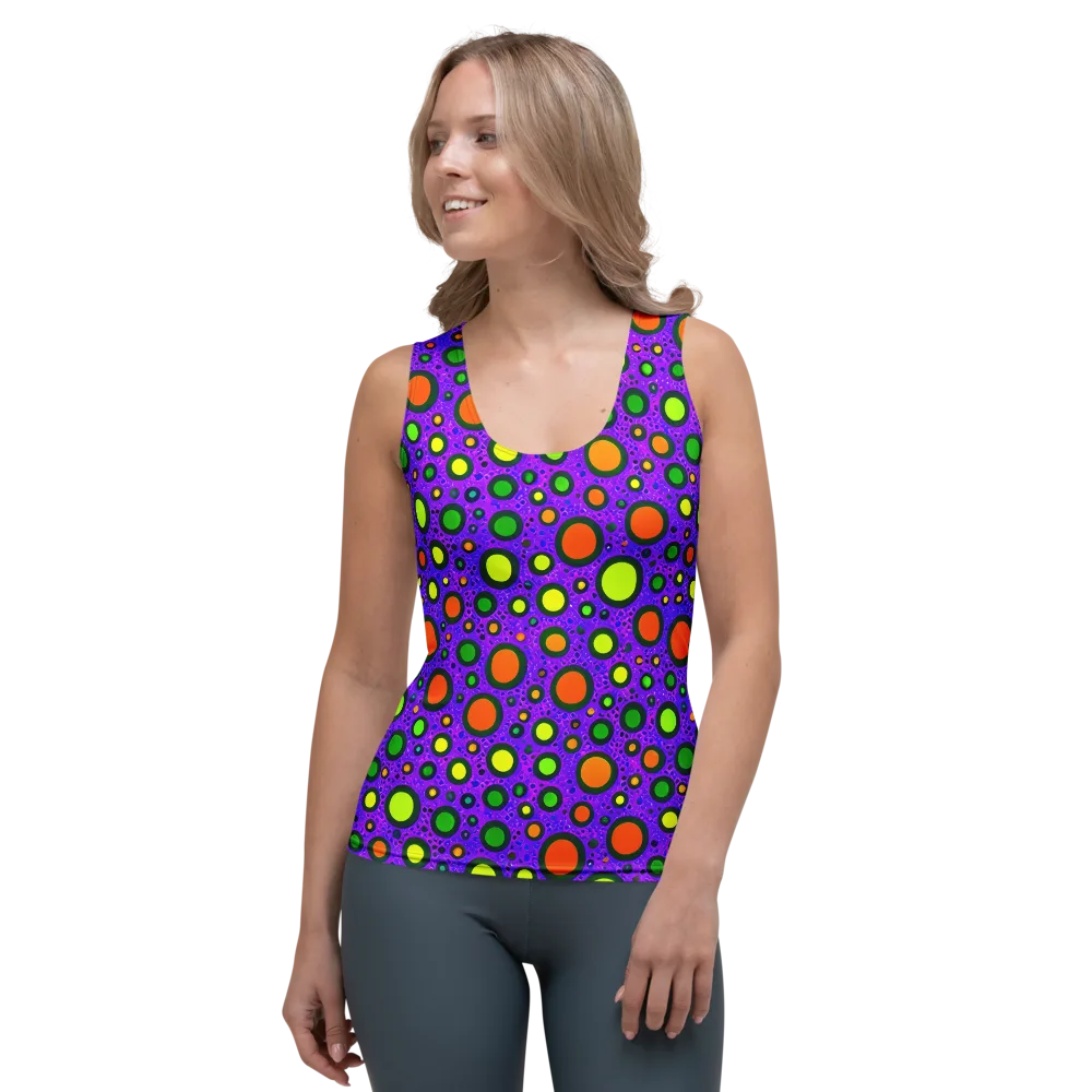 Luminous Bubbles on Women's Tank Top — Front