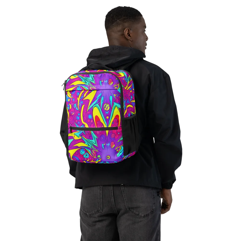Nebula Radiance on Utility Backpack — Back