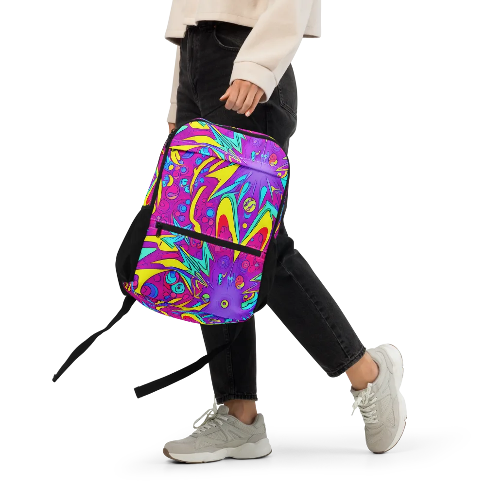 Nebula Radiance on Utility Backpack — Front