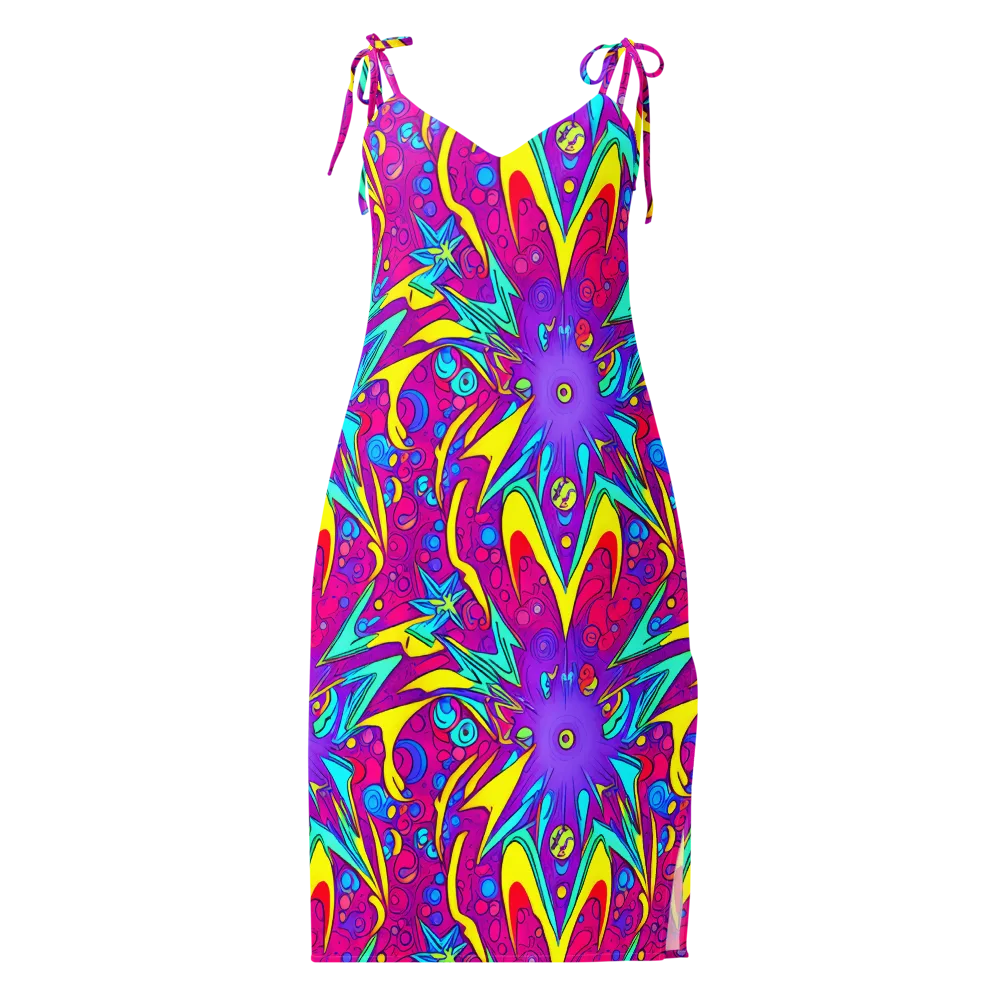 Nebula Radiance on Slip Dress — Front
