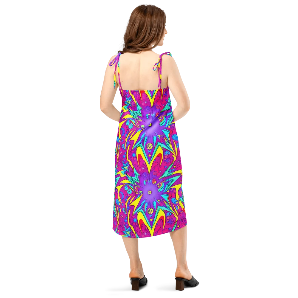 Nebula Radiance on Slip Dress — Back
