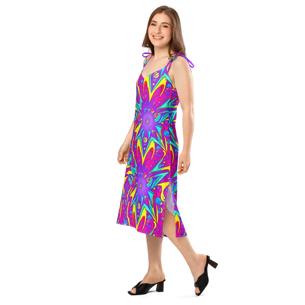 Nebula Radiance on Slip Dress — Left Front