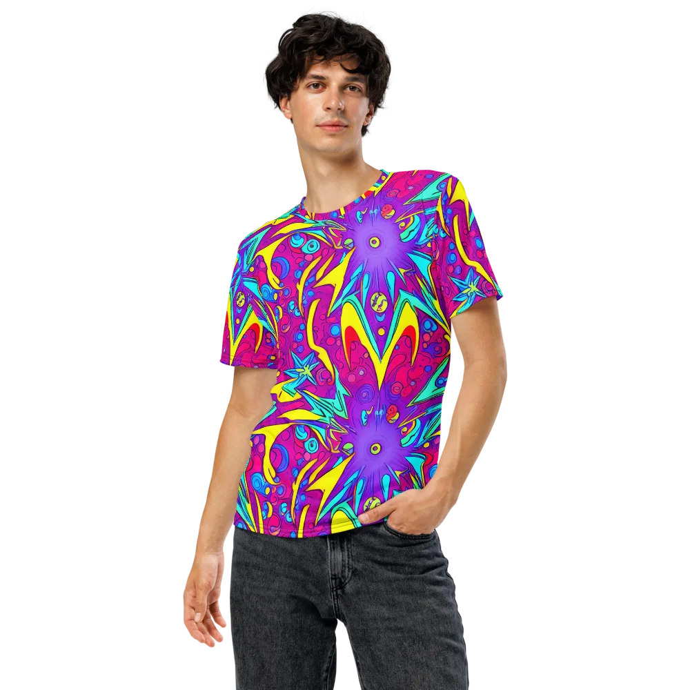 Nebula Radiance on Men's Crew Neck T-Shirt — Front