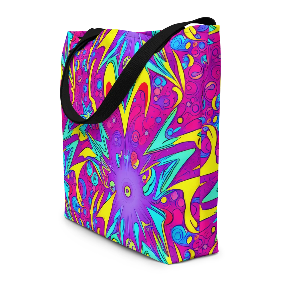 Nebula Radiance on Large Tote Bag W/ Pocket — Front
