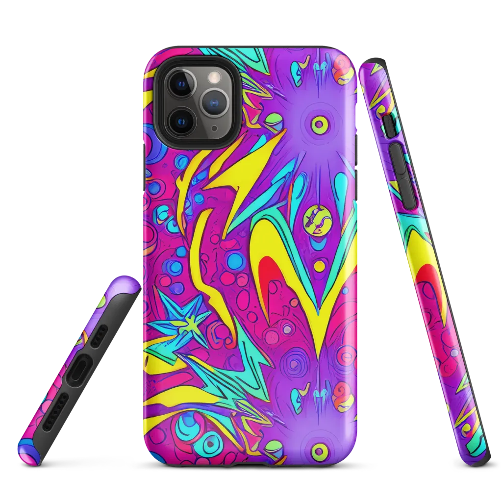 Nebula Radiance on Tough Case for iPhone® — Front