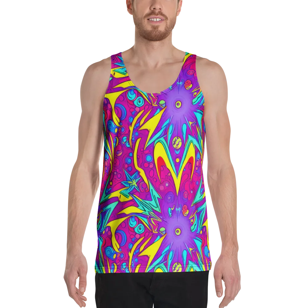 Nebula Radiance on Men's Tank Top — Front