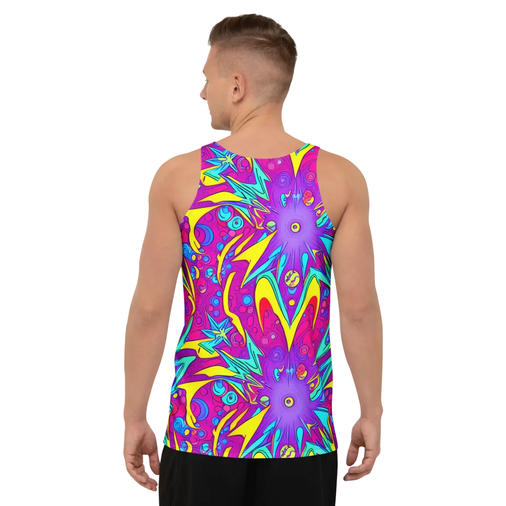 Nebula Radiance on Men's Tank Top — Back