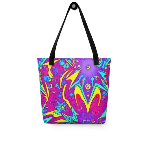 Nebula Radiance on a Tote Bag