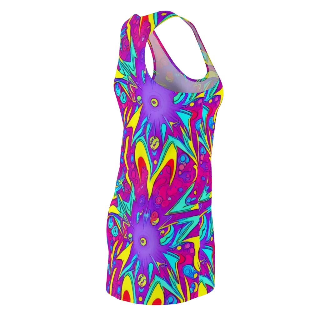 Nebula Radiance on Racerback Dress — Back Side