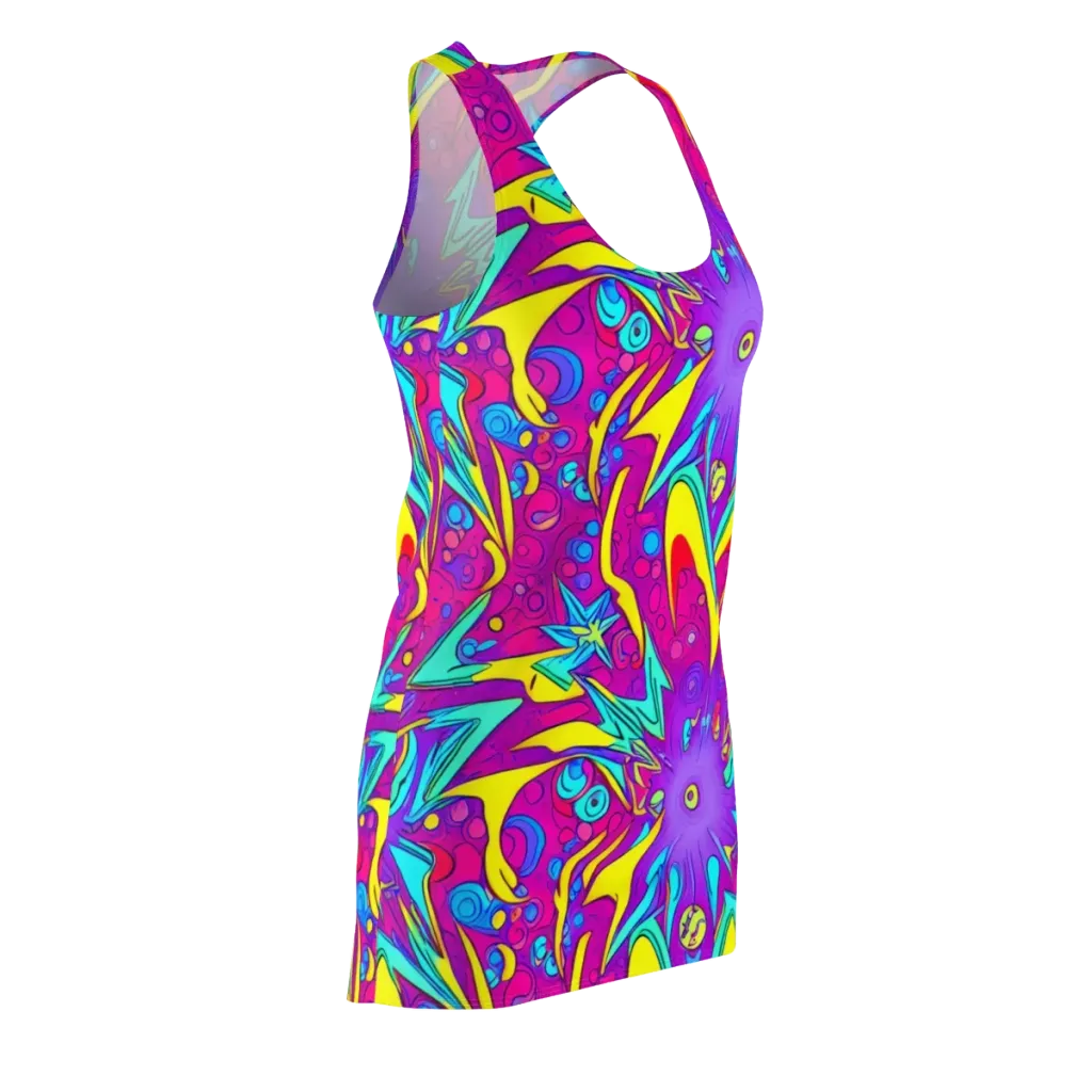 Nebula Radiance on Racerback Dress — Front Side