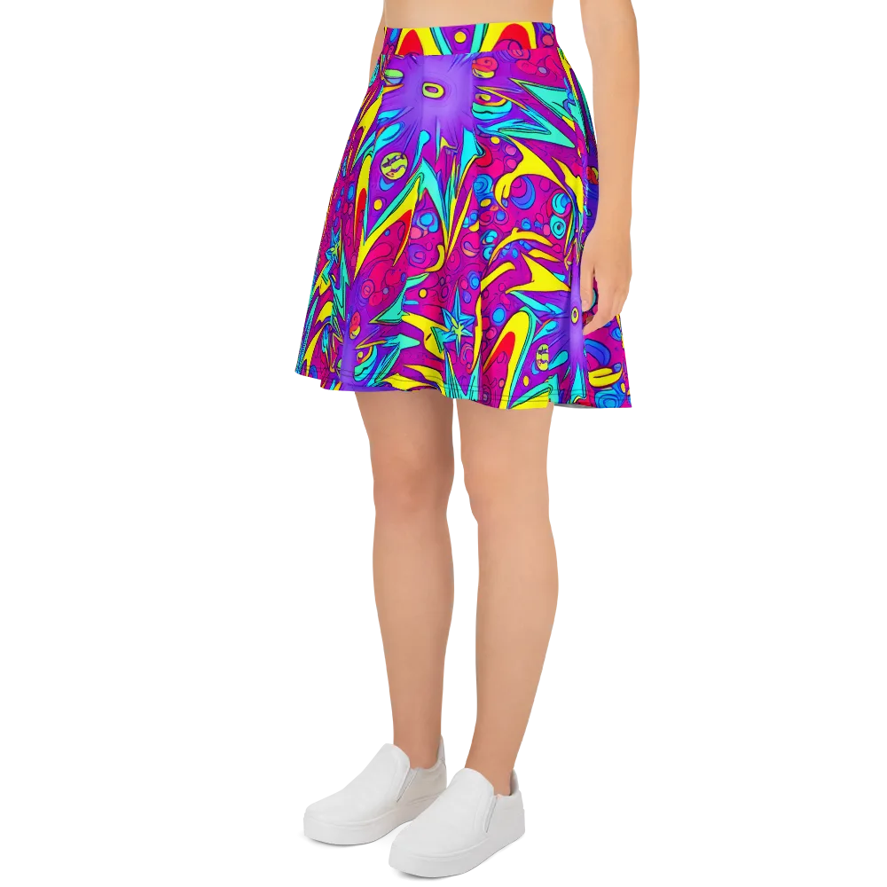 Nebula Radiance on Skater Skirt — Left