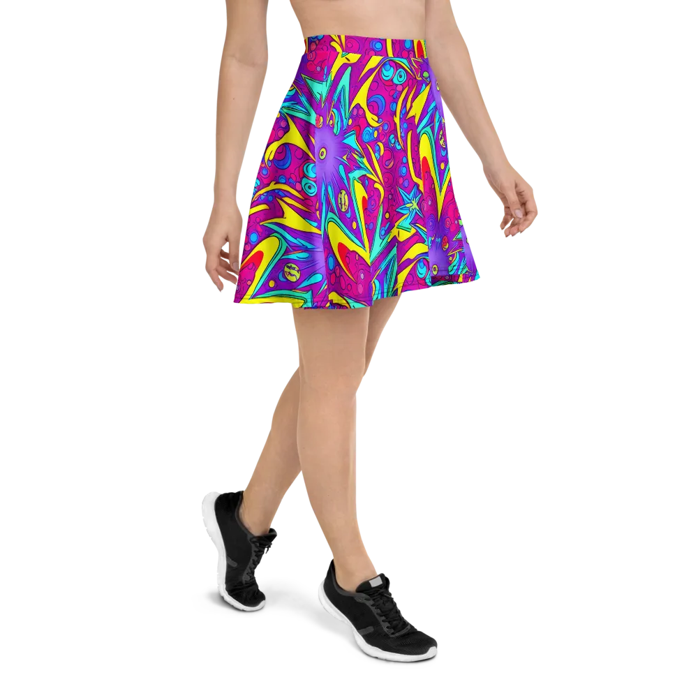 Nebula Radiance on Skater Skirt — Right