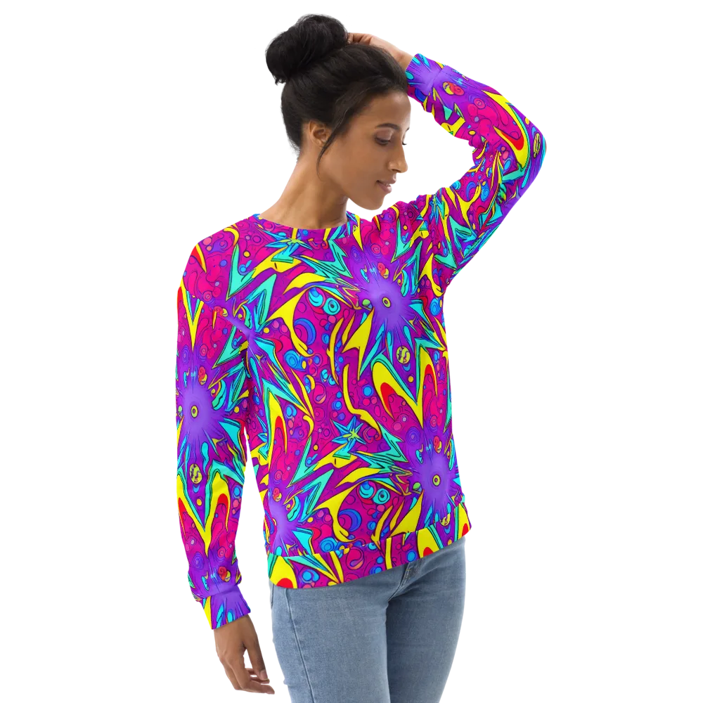 Nebula Radiance on Sweatshirt — Right Front