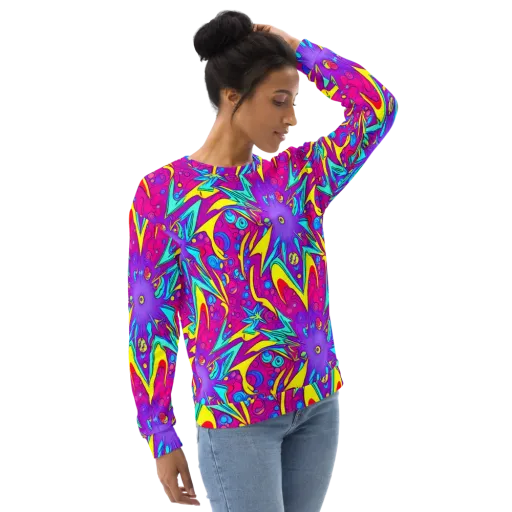 Nebula Radiance on a Sweatshirt
