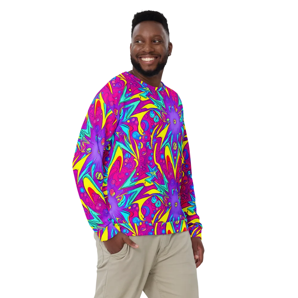 Nebula Radiance on Sweatshirt — Front