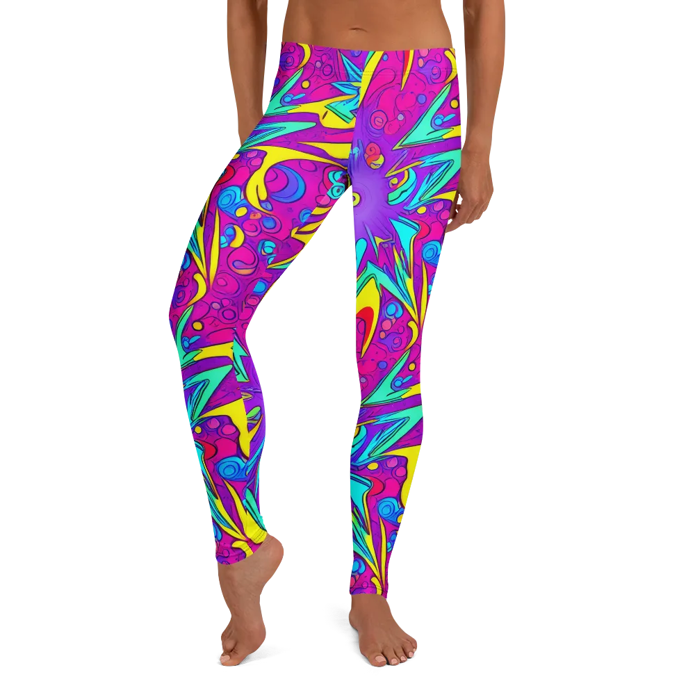 Nebula Radiance on Leggings — Front