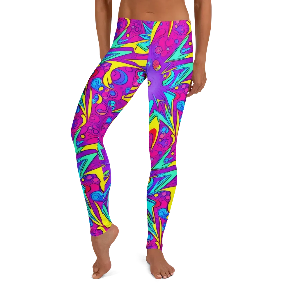 Nebula Radiance on Leggings — Front