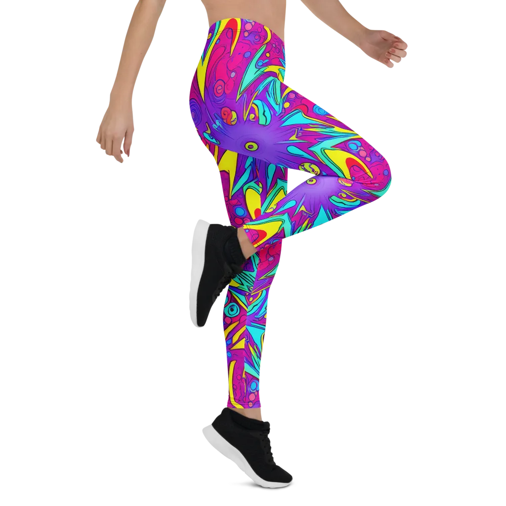 Nebula Radiance on Leggings — Right