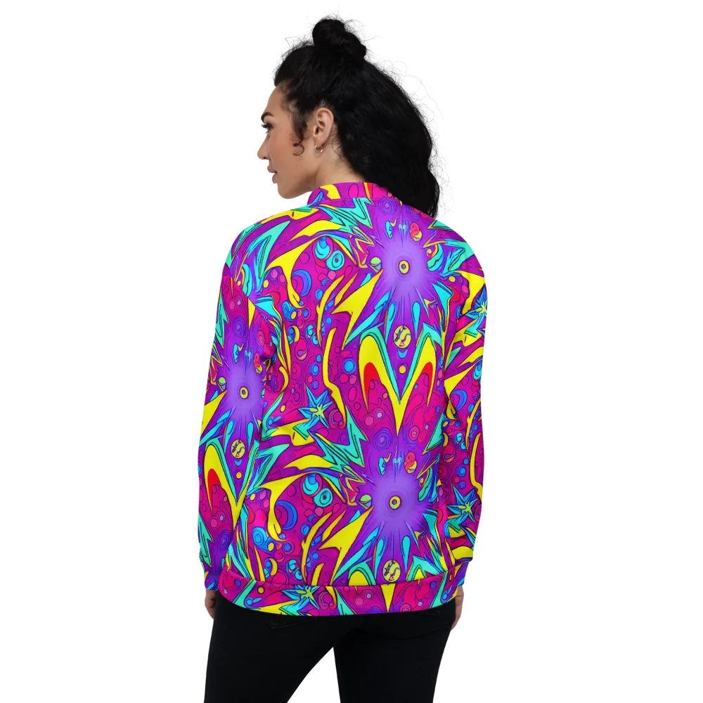 Nebula Radiance on Bomber Jacket — Back