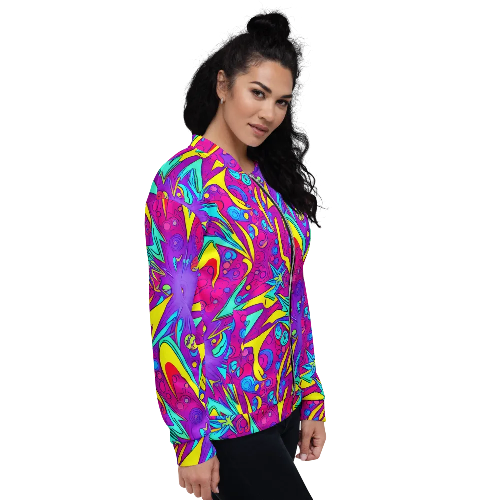 Nebula Radiance on Bomber Jacket — Right