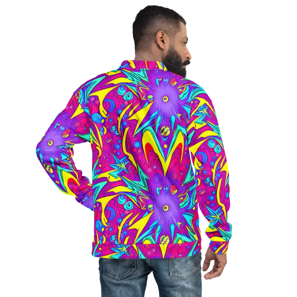 Nebula Radiance on Bomber Jacket — Back