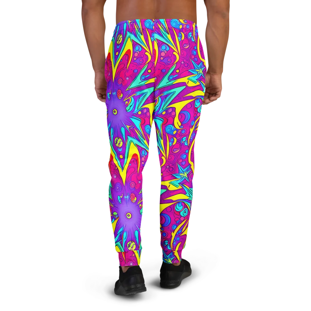 Nebula Radiance on Men's Joggers — Back
