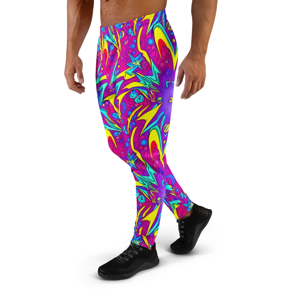Nebula Radiance on Men's Joggers — Left