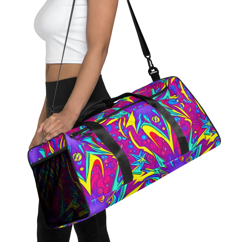 Nebula Radiance on Duffle Bag — Front
