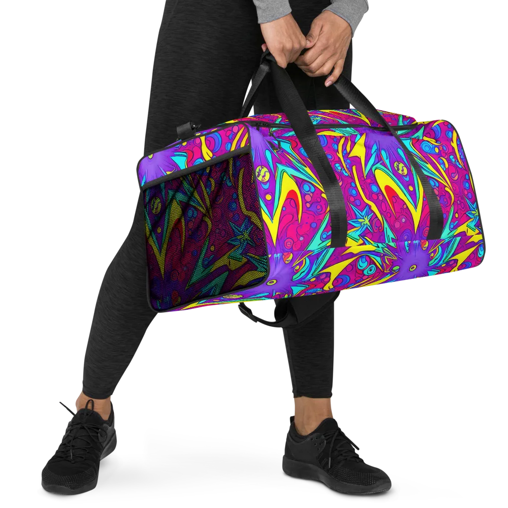 Nebula Radiance on Duffle Bag — Right Front