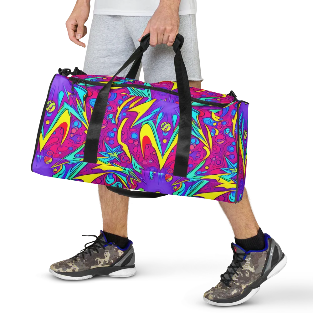 Nebula Radiance on Duffle Bag — Front