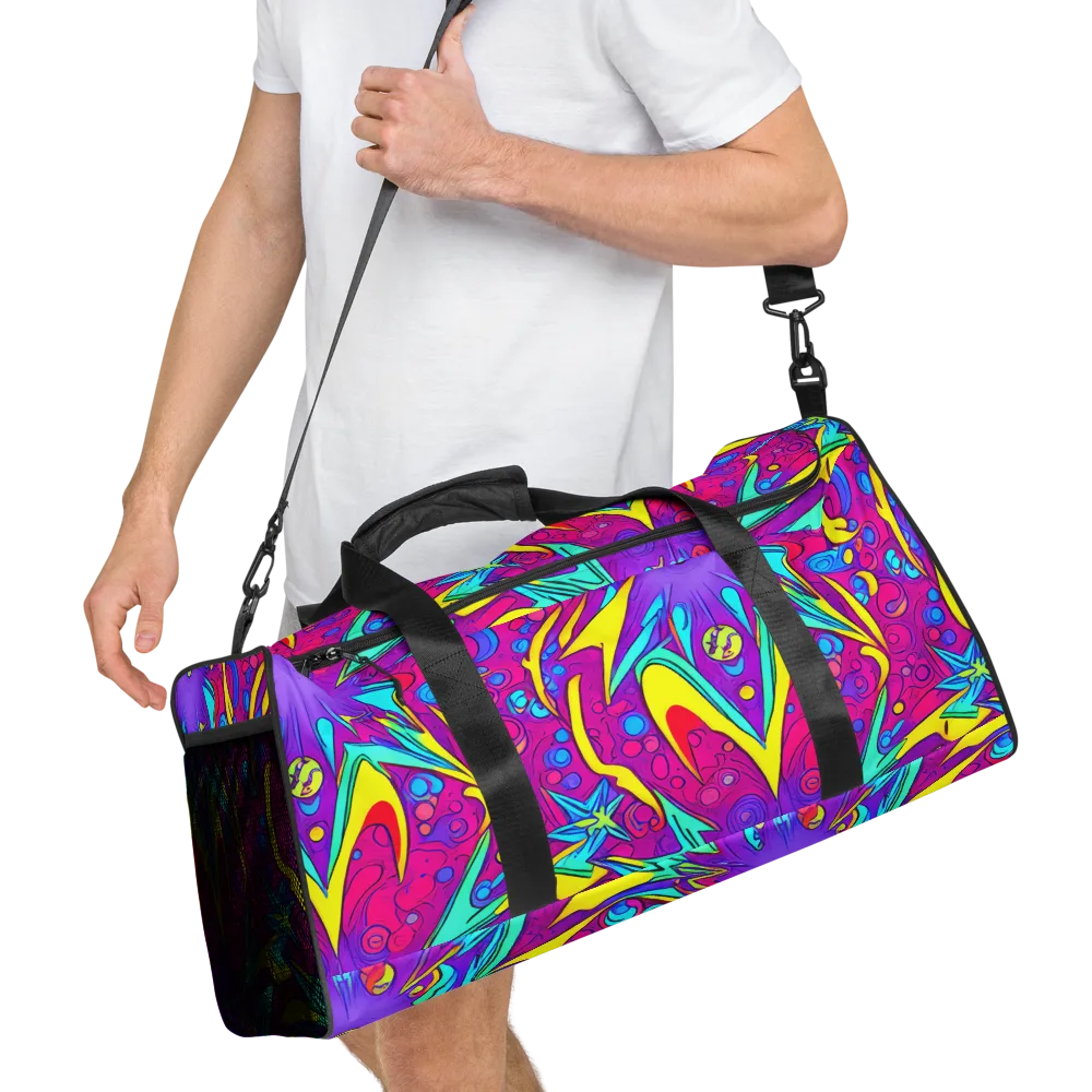Nebula Radiance on Duffle Bag — Right Front