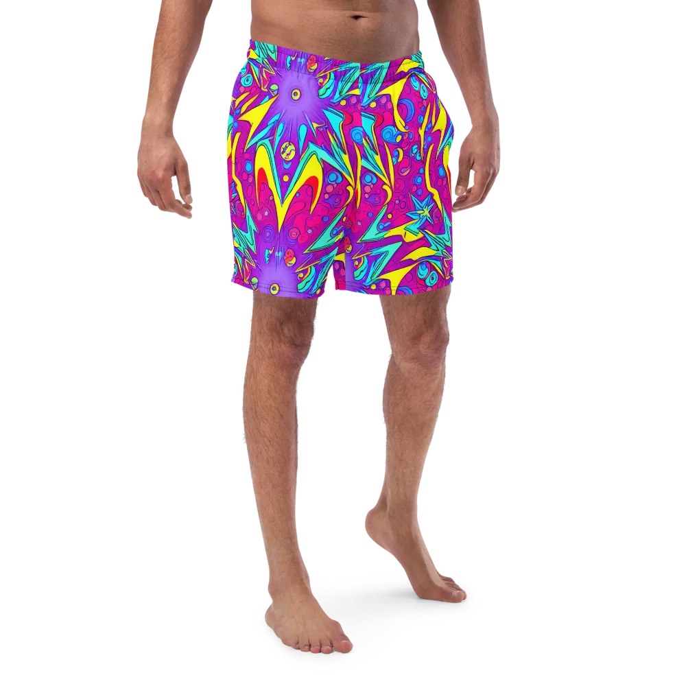 Nebula Radiance on Swim Trunks — Front
