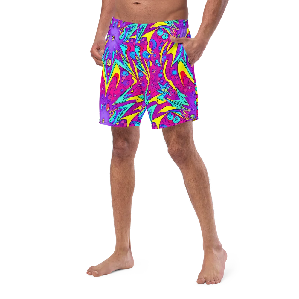 Nebula Radiance on Swim Trunks — Left Front