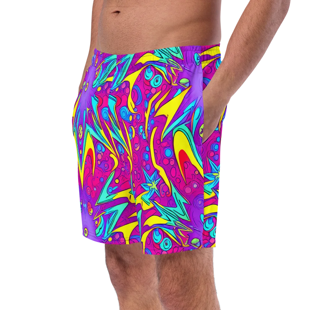 Nebula Radiance on Swim Trunks — Left Front