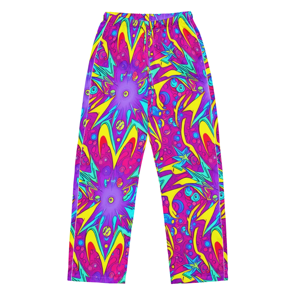 Nebula Radiance on Women's Pajama Pants — Front