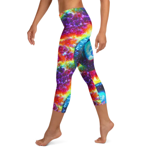 Vriesian Vortex on a Capri Leggings